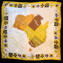 Load image into Gallery viewer, A COLLECTION OF FOUR VINTAGE AUSTRALIAN THEMED SCARVES