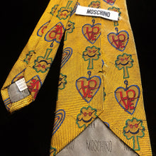 Load image into Gallery viewer, A COLLECTION OF VINTAGE MOSCHINO SILK TIES