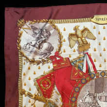 Load image into Gallery viewer, HERMÈS SILK SCARF “NAPOLEON” BY PHILIPPE LEDOUX