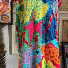 Load image into Gallery viewer, A REEF DESIGN 1980s COTTON KNIT DRESS BY JENNY KEE
