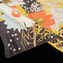 Load image into Gallery viewer, A 1960s SILK FLORAL PRINT SCARF BY NINA RICCI