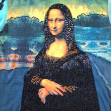 Load image into Gallery viewer, A TARMAFIA LONG SLEEVED HAND BEADED MONA LISA T SHIRT