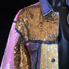 Load image into Gallery viewer, A HAND SEQUINNED TARMAFIA PASTEL JACKET