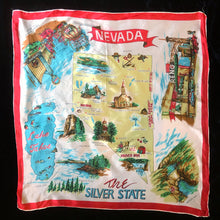 Load image into Gallery viewer, A COLLECTION OF SIX VINTAGE TOURIST SCARVES
