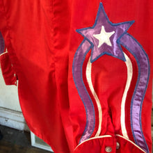 Load image into Gallery viewer, A VINTAGE 80s HAND APPLIQUÉ COWBOY SHIRT
