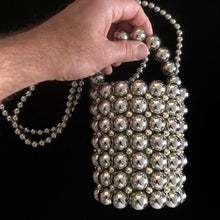 Load image into Gallery viewer, PETITE BEADED BUCKET BAG