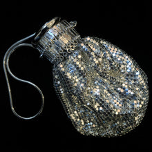 Load image into Gallery viewer, A RETRACTABLE 70s GLOMESH DISCO PURSE BY WHITING AND DAVIS