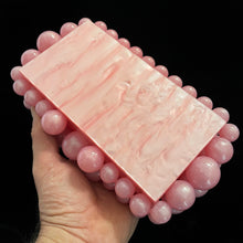 Load image into Gallery viewer, GLITTER PERSPEX CLUTCH WITH SPHERES