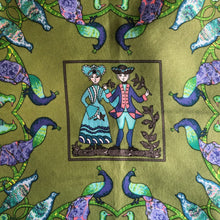 Load image into Gallery viewer, SMALL SIZE HERMÈS SILK, EARLY AMERICA SCARF