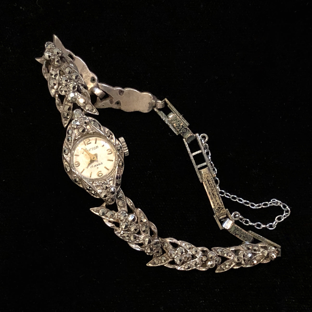 Vintage deals marcasite watch