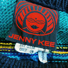 Load image into Gallery viewer, A 1980s CUBIST KNIT JUMPER BY JENNY KEE