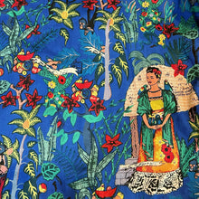 Load image into Gallery viewer, INDIAN COTTON FRIDA KAHLO PRINT KIMONO