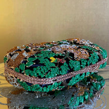 Load image into Gallery viewer, A JUNGLE THEMED FANTASY CLUTCH