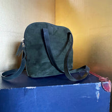 Load image into Gallery viewer, A 1990s SAGE GREEN SUEDE SHOULDER BAG BY BALLY