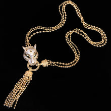 Load image into Gallery viewer, A BIG CAT DIAMANTÉ AND CHAIN COLLECTION