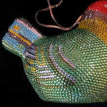 Load image into Gallery viewer, BRILLIANT SET DIAMANTÉ BIRD FANTASY PURSE