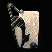 Load image into Gallery viewer, FRENCH VINTAGE LEA STEIN CAT BROOCH