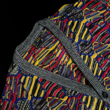Load image into Gallery viewer, AN ORIGINAL 1980s COOGI KNIT CARDIGAN IN PRIMARY COLOURS