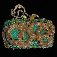 Load image into Gallery viewer, A FANTASY JEWELLED MEDUSA EVENING CLUTCH