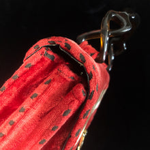 Load image into Gallery viewer, A PLUSH ITALIAN 1960s VELVETINE BAG BY GIOTTI OF FLORENCE