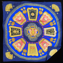 Load image into Gallery viewer, A 1986 “POSTE ET CAVALERIE” HERMÈS SILK SCARF