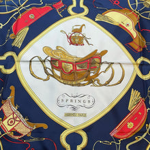 Load image into Gallery viewer, HERMÈS “SPRINGS” SCARF BY PHILIPPE LEDOUX