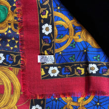 Load image into Gallery viewer, A VINTAGE 80s LARGE WOOL/SILK CHANEL SCARF