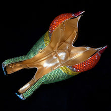 Load image into Gallery viewer, BRILLIANT SET DIAMANTÉ BIRD FANTASY PURSE