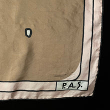 Load image into Gallery viewer, A FRENCH P.A.S. SILK MODERNIST 1960s SCARF