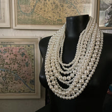 Load image into Gallery viewer, A SUBSTANTIAL MULTI-STRAND PEARL NECKLACE