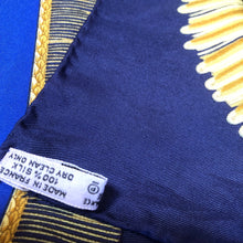 Load image into Gallery viewer, A 1986 “POSTE ET CAVALERIE” HERMÈS SILK SCARF