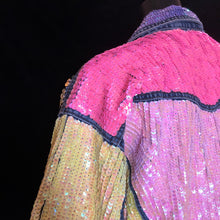 Load image into Gallery viewer, A HAND SEQUINNED TARMAFIA PASTEL JACKET