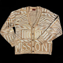 Load image into Gallery viewer, A 1980s MISSONI SANDSTONE TONE CARDIGAN