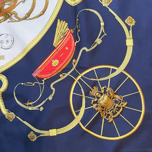 Load image into Gallery viewer, HERMÈS “SPRINGS” SCARF BY PHILIPPE LEDOUX