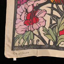 Load image into Gallery viewer, A PURE SILK MARGARET PRESTON ART SCARF