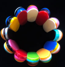 Load image into Gallery viewer, FRENCH, MARION GODART LUCITE BRACELET