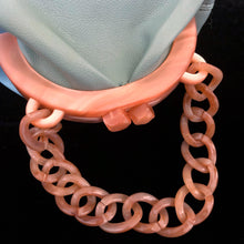 Load image into Gallery viewer, A DUCK EGG VINYL AND LUCITE BAG