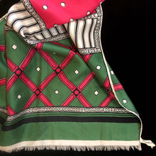 Load image into Gallery viewer, AN ITALIAN VINTAGE 60s SILK SCARF