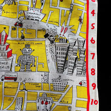 Load image into Gallery viewer, A COOL VINTAGE MAP OF TOKYO SCARF