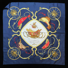 Load image into Gallery viewer, HERMÈS “SPRINGS” SCARF BY PHILIPPE LEDOUX