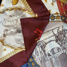 Load image into Gallery viewer, HERMÈS SILK SCARF “NAPOLEON” BY PHILIPPE LEDOUX