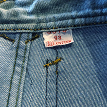 Load image into Gallery viewer, A PAIR OF ICONIC 1970s STAGGERS FLARED JEANS