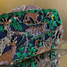 Load image into Gallery viewer, A JUNGLE THEMED FANTASY CLUTCH