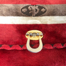 Load image into Gallery viewer, A PLUSH ITALIAN 1960s VELVETINE BAG BY GIOTTI OF FLORENCE