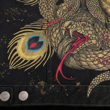 Load image into Gallery viewer, A SPECTACULAR HAND PAINTED MEDUSA JACKET BY TARMAFIA