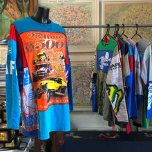 Load image into Gallery viewer, A PATCHWORK TARMAFIA TEE WITH ROAD RACE PRINT
