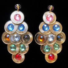 Load image into Gallery viewer, 70s DISCO COIN EARRINGS
