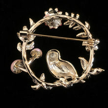 Load image into Gallery viewer, A WHIMSICAL ENAMELLED BIRD BROOCH
