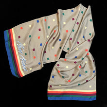 Load image into Gallery viewer, A LONG SILK 70s SCARF BY BILL BLASS
