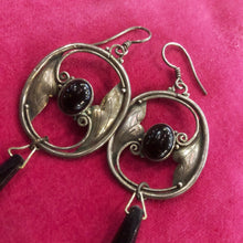 Load image into Gallery viewer, A PAIR OF ART NOUVEAU STYLE EARRINGS
